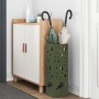 Paraguero Oliva Verde Metal Mediano Detalles Decorativos | Foro24.es | Tu tienda online para hogar, jardín y más Foro24.es