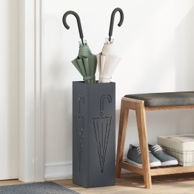 Paraguero Antracita Metal Estándar Paraguero Rectangular von , Schirmständer - Ref: Foro24-868490, Preis: 39,02 €, Rabatt: %