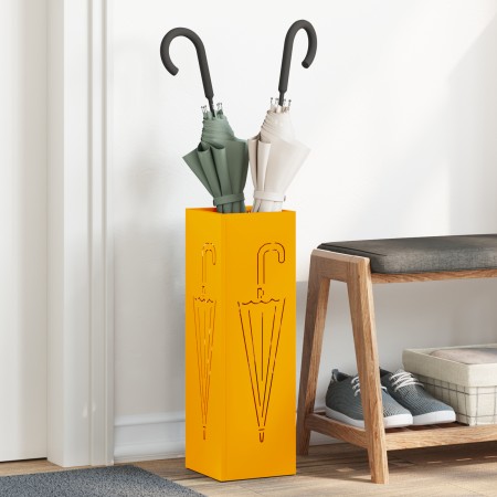 Paraguero Mostaza Metal Estándar Incrustaciones Decorativas | Foro24.es | Tu tienda online para hogar, jardín y más Foro24.es