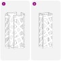 Soporte para Paraguas Antracita Metal Mediano Duradero von , Schirmständer - Ref: Foro24-868496, Preis: 39,53 €, Rabatt: %