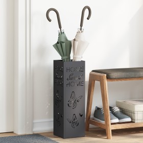 Paraguero Negro Metal Estándar Detalles decorativos Paraguero von , Schirmständer - Ref: Foro24-868506, Preis: 38,93 €, Rabat...