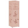 Paraguero Rosa Metal Mediano Incrustaciones Decorativas de , Paragüeros - Ref: Foro24-868507, Precio: 39,71 €, Descuento: %