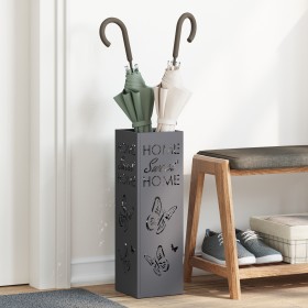 Paraguero Antracita Metal Mediano Decorativo Paraguero von , Schirmständer - Ref: Foro24-868508, Preis: 39,71 €, Rabatt: %