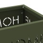 Paraguero Verde Oliva Metal Estándar Patrón Rectangular | Foro24.es | Tu tienda online para hogar, jardín y más Foro24.es