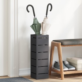 Paraguero Negro Metal Mediano Almacenamiento Paraguero von , Schirmständer - Ref: Foro24-868512, Preis: 37,93 €, Rabatt: %