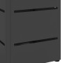 Paraguero Negro Metal Mediano Almacenamiento Paraguero von , Schirmständer - Ref: Foro24-868512, Preis: 37,93 €, Rabatt: %