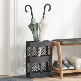 Paraguero Negro Acero con Revestimiento en Polvo Estándar von , Schirmständer - Ref: Foro24-868524, Preis: 41,99 €, Rabatt: %