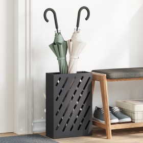 Paraguero Negro Metal Mediano Paraguero Rectangular Moderno von , Schirmständer - Ref: Foro24-868530, Preis: 40,37 €, Rabatt: %