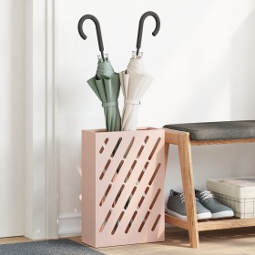 Soporte para Paraguas Rosa Metal Mediano Patrón de , Paragüeros - Ref: Foro24-868531, Precio: 41,26 €, Descuento: %