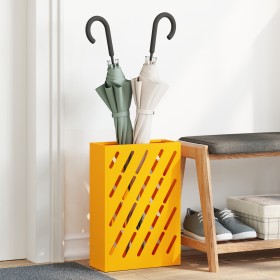 Paraguero Mostaza Amarillo Metal Estándar