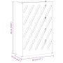 Paraguero Mostaza Amarillo Metal Estándar Paraguero Rectangular | Foro24.es | Tu tienda online para hogar, jardín y más Foro24.es
