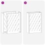 Paraguero Blanco Metal Compacto Incrustaciones decorativas von , Schirmständer - Ref: Foro24-868535, Preis: 41,26 €, Rabatt: %