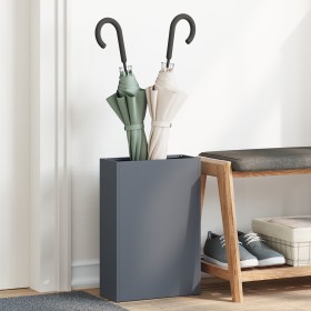 Paraguero Antracita Metal Mediano Paraguero Rectangular de , Paragüeros - Ref: Foro24-868538, Precio: 41,26 €, Descuento: %