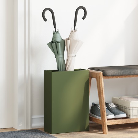 Paraguero Verde Oliva Metal Mediano Paraguero Rectangular | Foro24.es | Tu tienda online para hogar, jardín y más Foro24.es