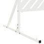 Panel de Cerca de Metal Blanco Metal Mediano Duradero | Foro24.es | Tu tienda online para hogar, jardín y más Foro24.es