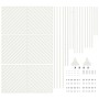 Panel de Cerca de Metal Blanco Metal Mediano Duradero | Foro24.es | Tu tienda online para hogar, jardín y más Foro24.es