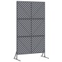 Panel de Reja de Metal Antracita Metal Tamaño Estándar Duradero