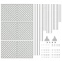 Panel de Cerca de Acero Galvanizado Acero Galvanizado Grande | Foro24.es | Tu tienda online para hogar, jardín y más Foro24.es