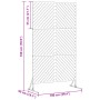 Panel de Cerca de Acero Galvanizado Acero Galvanizado Grande | Foro24.es | Tu tienda online para hogar, jardín y más Foro24.es