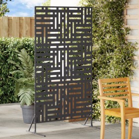 Pantalla de Privacidad 180 cm Acero Negro