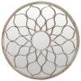 Sand-colored round iron mirror for indoor use 40x3 cm by vidaXL, Mirrors - Ref: Foro24-3093535, Price: 83,05 €, Discount: %