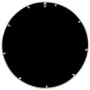 Sand-colored round iron mirror for indoor use 40x3 cm by vidaXL, Mirrors - Ref: Foro24-3093535, Price: 83,05 €, Discount: %