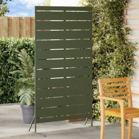 Panel de Cerca de Metal Verde Oliva Acero con Revestimiento en Polvo von , Zaunpaneele - Ref: Foro24-868566, Preis: 117,10 €,...