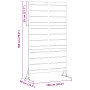 Pantalla de Privacidad 180 cm Acero Galvanizado von , Zaunpaneele - Ref: Foro24-868568, Preis: 102,83 €, Rabatt: %