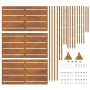 Pantalla de Privacidad 180 cm de Acero Resistente a la Intemperie by , fence panels - Ref: Foro24-868569, Price: 108,88 €, Di...