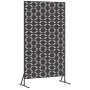 Panel de Cerca de Metal Negro Metal Grande Inlays Decorativos von , Zaunpaneele - Ref: Foro24-868577, Preis: 112,94 €, Rabatt: %