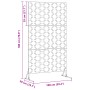 Panel de Cerca de Metal Blanco Metal Grande | Foro24.es | Tu tienda online para hogar, jardín y más Foro24.es