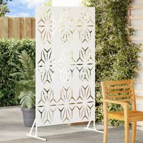 Panel de Cerca de Metal Blanco Metal Grande