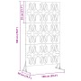 Panel de Cerca de Acero Galvanizado Acero galvanizado Grande | Foro24.es | Tu tienda online para hogar, jardín y más Foro24.es