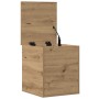 Caja de almacenaje madera ingeniería roble artisan 40x42x46 cm by , Storage trunks - Ref: Foro24-868667, Price: 50,99 €, Disc...