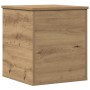Caja de almacenaje madera ingeniería roble artisan 40x42x46 cm by , Storage trunks - Ref: Foro24-868667, Price: 50,99 €, Disc...