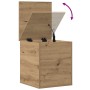 Caja de almacenaje madera ingeniería roble artisan 40x42x46 cm by , Storage trunks - Ref: Foro24-868667, Price: 50,99 €, Disc...