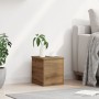 Caja de almacenaje con tapa madera roble artisan 30x35x35 cm von , Aufbewahrungskisten - Ref: Foro24-868694, Preis: 35,95 €, ...