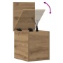 Caja de almacenaje con tapa madera roble artisan 30x35x35 cm von , Aufbewahrungskisten - Ref: Foro24-868694, Preis: 35,95 €, ...