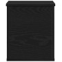 Caja de almacenaje con tapa madera roble negro 30x35x35 cm de , Baúles de almacenamiento - Ref: Foro24-868695, Precio: 38,83 ...