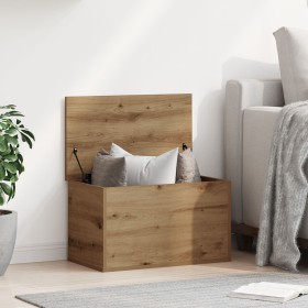 Caja de almacenaje con tapa madera roble artisan 60x35x35 cm von , Aufbewahrungskisten - Ref: Foro24-868703, Preis: 53,62 €, ...
