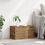 Caja de almacenaje con tapa madera roble artisan 60x35x35 cm von , Aufbewahrungskisten - Ref: Foro24-868703, Preis: 53,62 €, ...