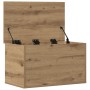 Caja de almacenaje con tapa madera roble artisan 60x35x35 cm von , Aufbewahrungskisten - Ref: Foro24-868703, Preis: 53,62 €, ...