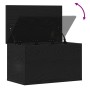 Caja de almacenaje con tapa madera roble negro 60x35x35 cm von , Aufbewahrungskisten - Ref: Foro24-868704, Preis: 55,61 €, Ra...