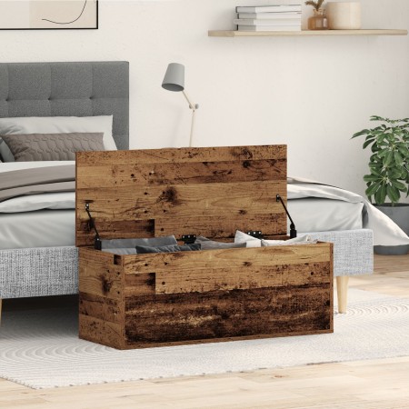 Caja de Almacenamiento  de Madera Vieja 90x35x35 cm de Madera Ingenierizada | Foro24.es | Tu tienda online para hogar, jardín y más Foro24.es