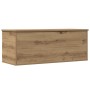 Caja de almacenamiento de roble artesanal 90x35x35 cm de madera de ingeniería von , Aufbewahrungskisten - Ref: Foro24-868712,...