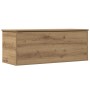 Caja de almacenamiento de roble artesanal 90x35x35 cm de madera de ingeniería von , Aufbewahrungskisten - Ref: Foro24-868712,...