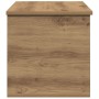 Caja de almacenamiento de roble artesanal 90x35x35 cm de madera de ingeniería von , Aufbewahrungskisten - Ref: Foro24-868712,...