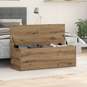 Caja de Almacenamiento de Roble Artesanal 102x35x35 cm de Madera de Ingeniería von , Aufbewahrungskisten - Ref: Foro24-868721...