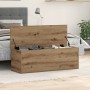 Caja de Almacenamiento de Roble Artesanal 102x35x35 cm de Madera de Ingeniería von , Aufbewahrungskisten - Ref: Foro24-868721...