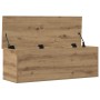 Caja de Almacenamiento de Roble Artesanal 102x35x35 cm de Madera de Ingeniería von , Aufbewahrungskisten - Ref: Foro24-868721...